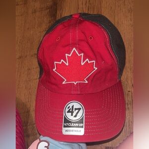 Canadian Leaf American Baseball Cap
